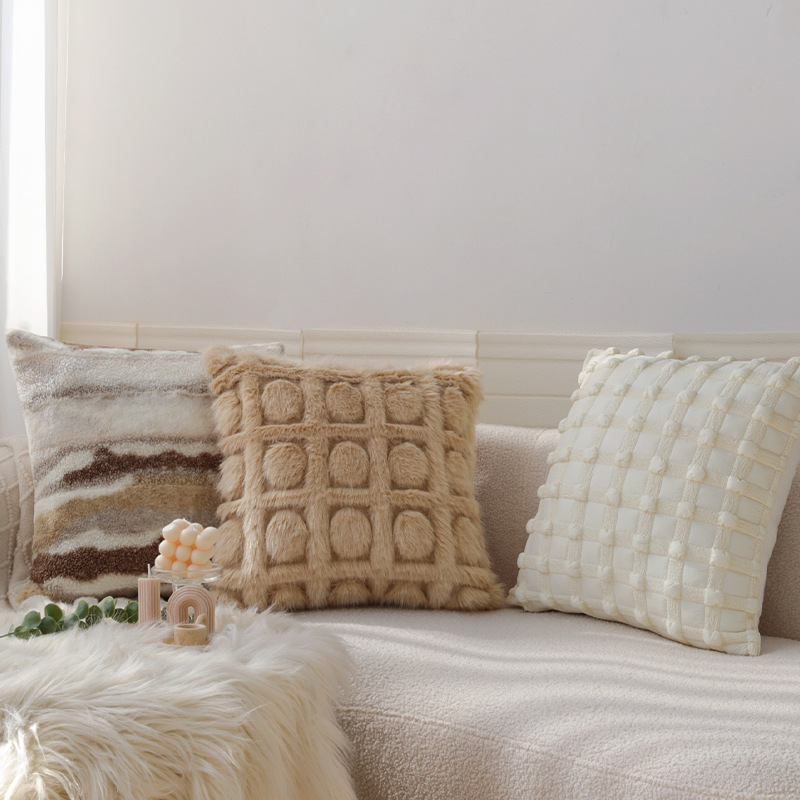 法式轻奢高级感抱枕客厅沙发靠垫样板间飘窗酒店抱枕软装装饰