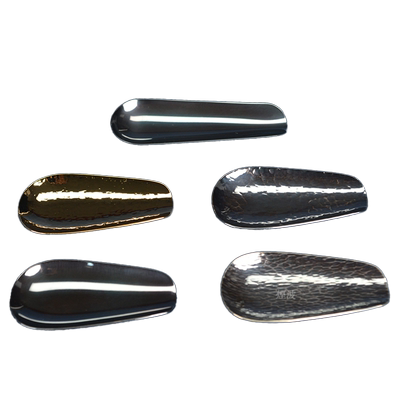 日本银器银川堂镀银镀金茶箕