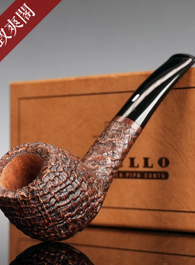 意大利 卡斯特罗 Castello Old Antiquari 喷砂系列 KKKK 烟斗