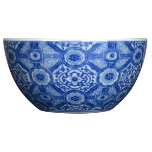 景德镇 觉山隐窑 青花 天华锦地 内画 宝聚杯 茶杯 品杯