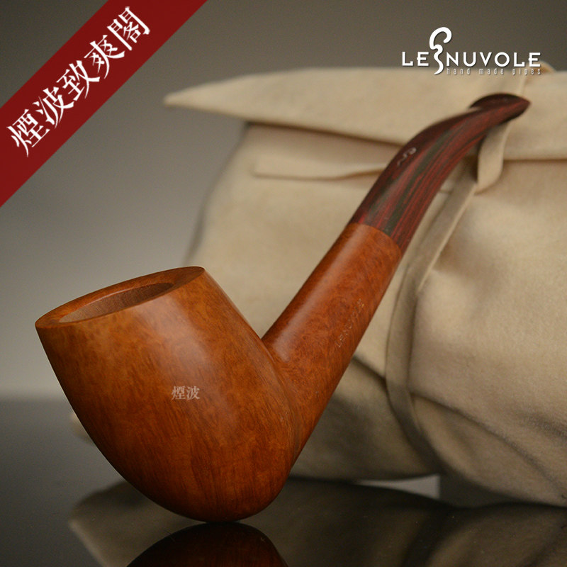 烟波 意大利 Le Nuvole 云斗 GR5 手工制 石楠木 烟斗 45