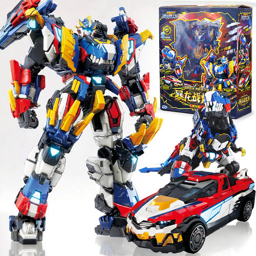 正版迷你特工队8最强恐龙第八季儿童变形机器人玩具男孩机甲X金刚