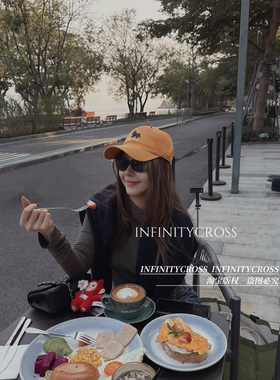 【INFINITYCROSS】2026年小众潮牌软顶小马字母新款棒球帽鸭舌帽