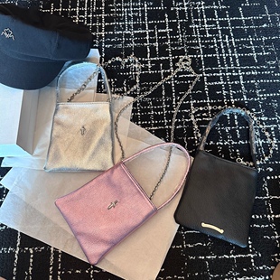 【ICROSS】Eewen网红同款十字架麻将包压纹全牛皮手拎包mini包潮