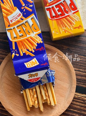 推荐！日本Glico固力果格力高PRETZ百力滋白脱味黄油味饼干棒