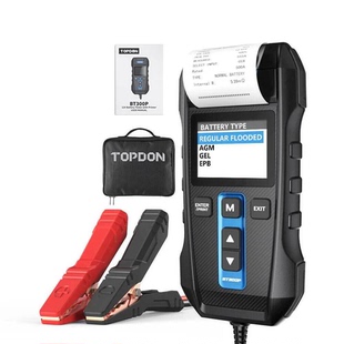 TOPDON BT300P Battery Tester Cranking Charging
