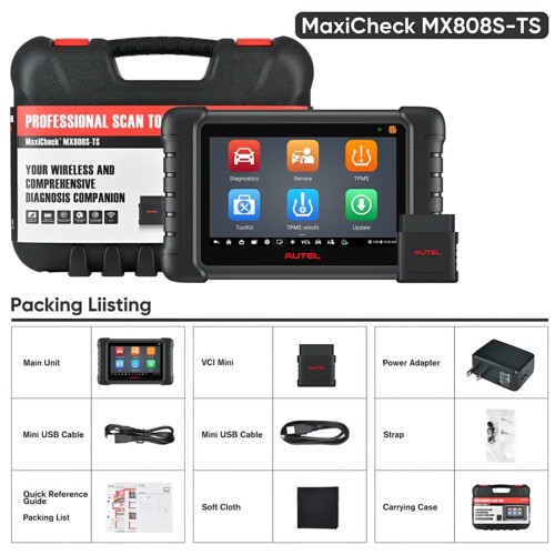 Autel MaxiCheck MX808S-TS Diagnostic & TPMS Scanner