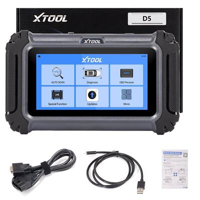 XTOOL D5 Diagnostic Scanner with 9 Maintenance Services