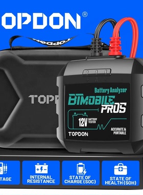 TOPDON BTMobile Pros 100-2000CCA Conductance Battery Tester