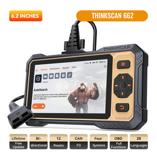 THINKCAR THINKSCAN 662 Diagnostic Scanner Supports CAN FD