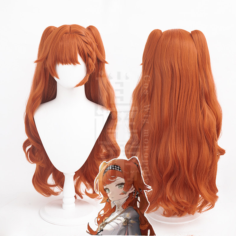 逍遥游 重返未来1999十四行诗cos假发仿真头皮顶虎口夹双马尾