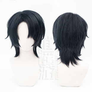逍遥游 无期迷途男局长cos假发 男女主角 万用黑色短发cosplay