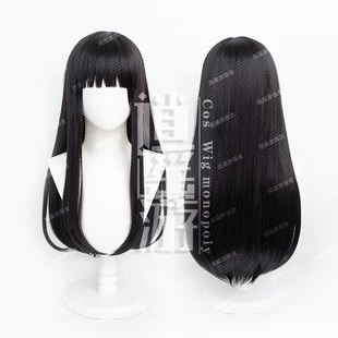 逍遥游 川上富江cos假发仿真头皮顶伊藤润二黑色万用长直cosplay