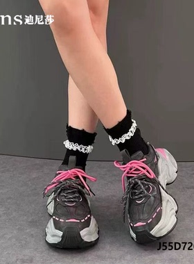 2026春季新款厚底时尚牛皮配网潮款休闲运动鞋舒适女鞋72023