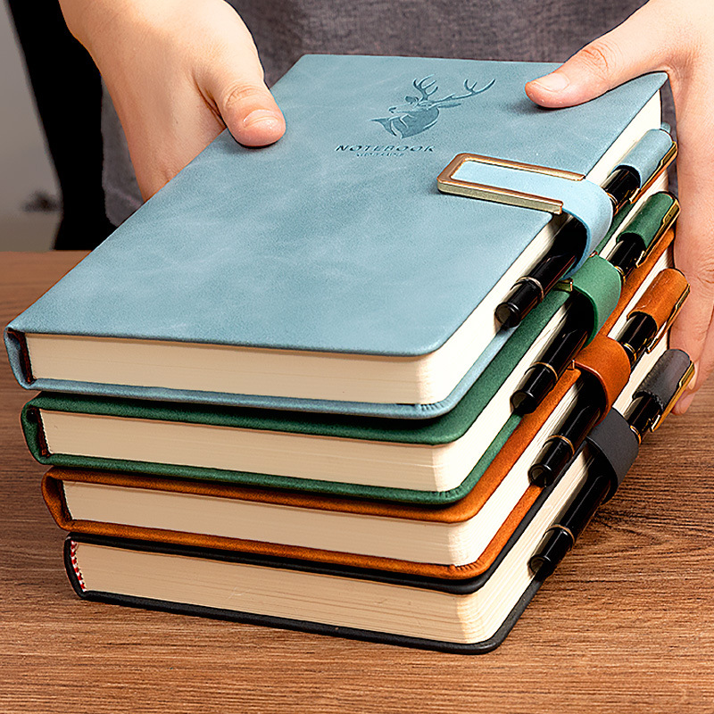 高端商务笔记本皮面记事本高颜值