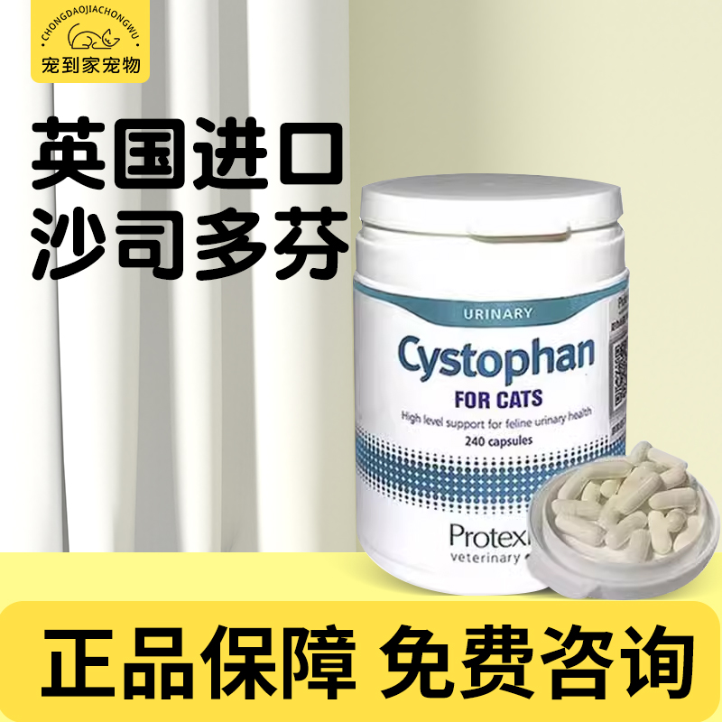 英国沙司多芬猫咪尿血利尿通尿路感染结石结晶膀胱炎猫下泌尿道用