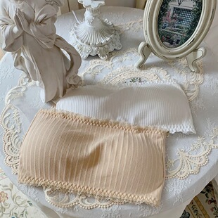 百搭舒适 打底防走光可调节防滑带胸垫抹胸无肩带背心 Dear