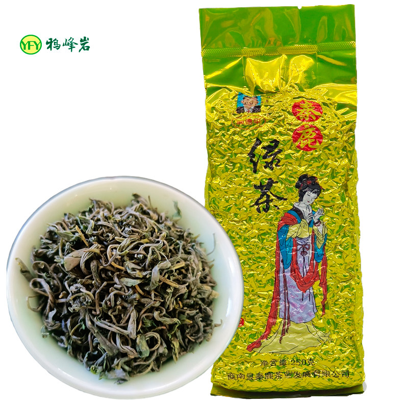 秦鹿绿茶250g/袋丫环岩招待茶口粮茶春茶商南茶商南泉茗
