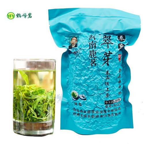 商南鹿茗泉茗翠芽绿茶250g/袋 口粮茶招待茶当季春茶