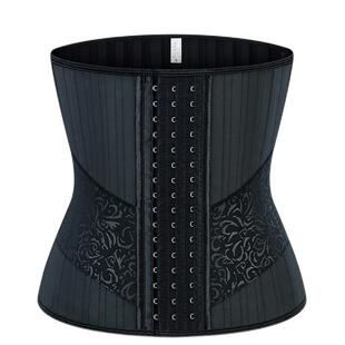 waist trainer 25steel label双重加固塑身衣 latex bone private