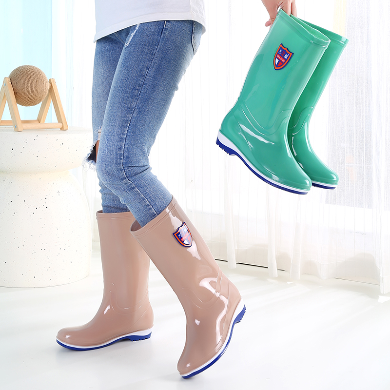 韩版雨鞋防水时尚高筒