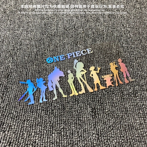 新品kook海贼王车贴划痕遮挡动漫