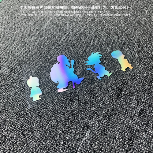 七龙珠悟空四人组车窗怀旧复古
