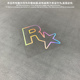 Games镭射闪点变色霓虹防水GT GM镂空车贴 R星Rockstar Auto贴纸