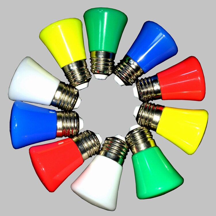 直销LED平头皇冠彩色灯泡，圣诞节日庆典酒吧门头背景墙装饰灯泡|msdalam kategori keluarga memasang ibu, sumber cahaya, sumber cahaya LED, lampu tunggal LED - dari Buy2taobao.com untuk memberikan perkhidmatan ejen Taobao profesional membeli