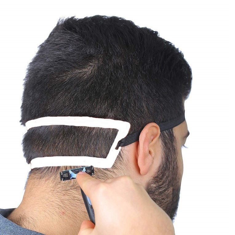 剪头辅助神器理发辅助神器自己剪发型模型模具头型大人后颈造型器
