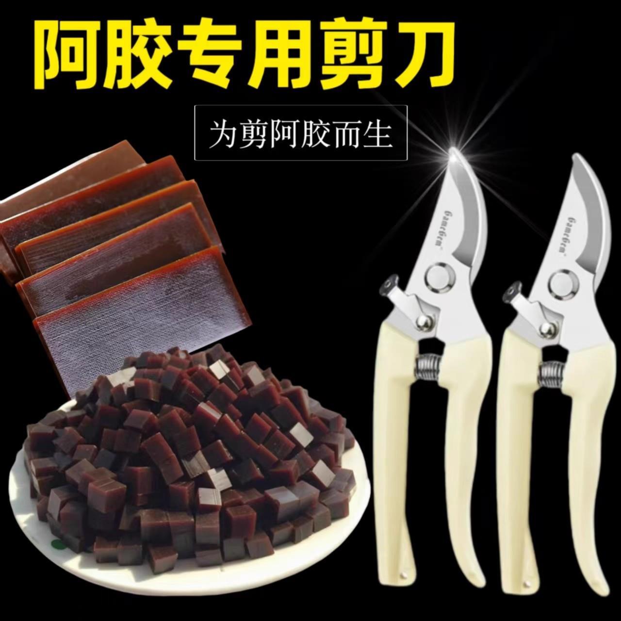 材剪阿胶鱼胶花胶剪刀西洋参花旗参高丽参天麻玛卡剪修剪刀