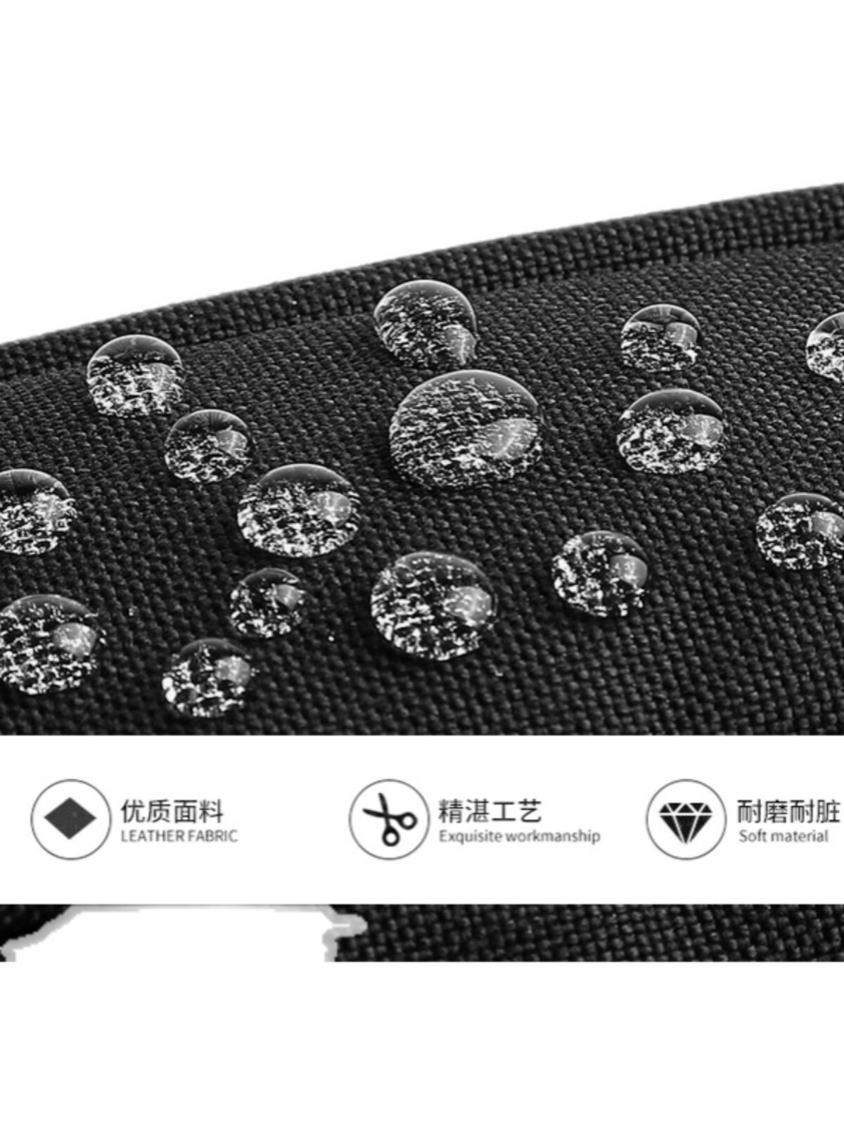 BIN JIE SHOULDER BAG MENS WOMENS NYLON ABRASION RESISTANT WATERPROOF FABRIC LIGHTWEIGHT OUTDOOR MULTIFUNCTIONAL VELCRO WORK BAG