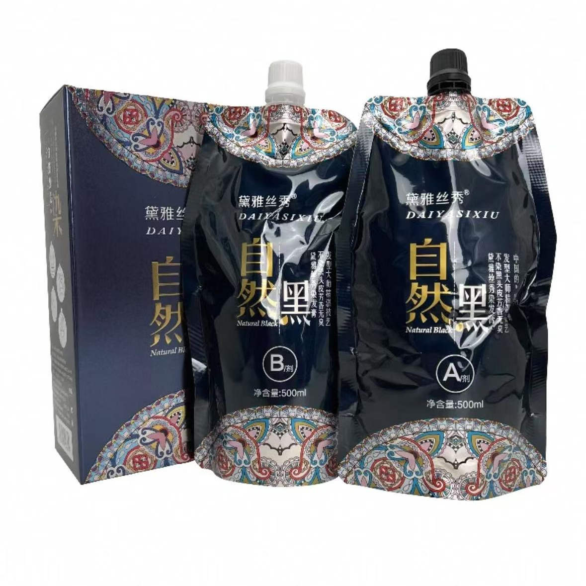 黛雅丝秀中国风染发膏美发店专用