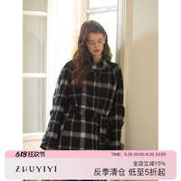 ZHUYIYI羊駝毛雙面呢秋冬大衣