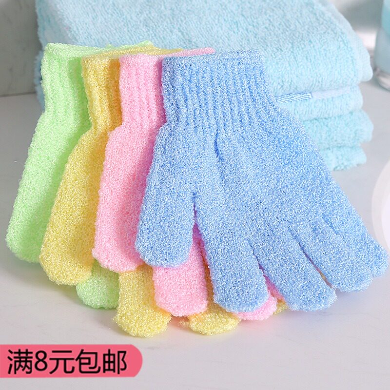 轻捷角质擦背沐浴手套强力搓泥