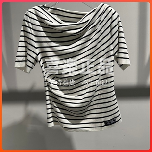 MOISSAC/摩萨克国内正品代购2026秋季女装短袖T恤MAGQ31201-899
