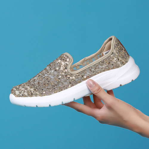 汤姆斯一脚蹬时尚舒适镂空网面鞋