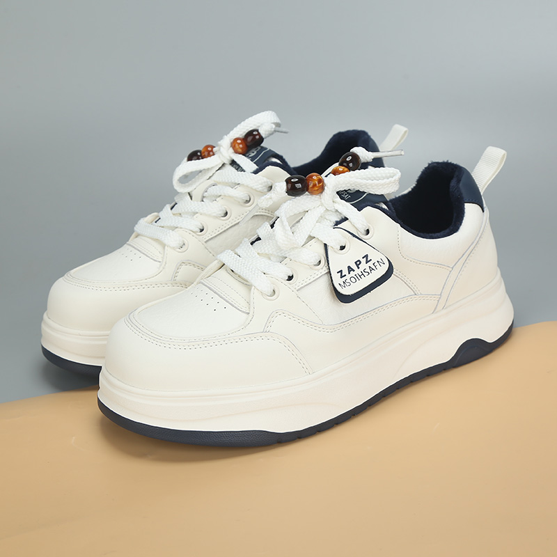 2025新款厚底加绒时尚休闲鞋