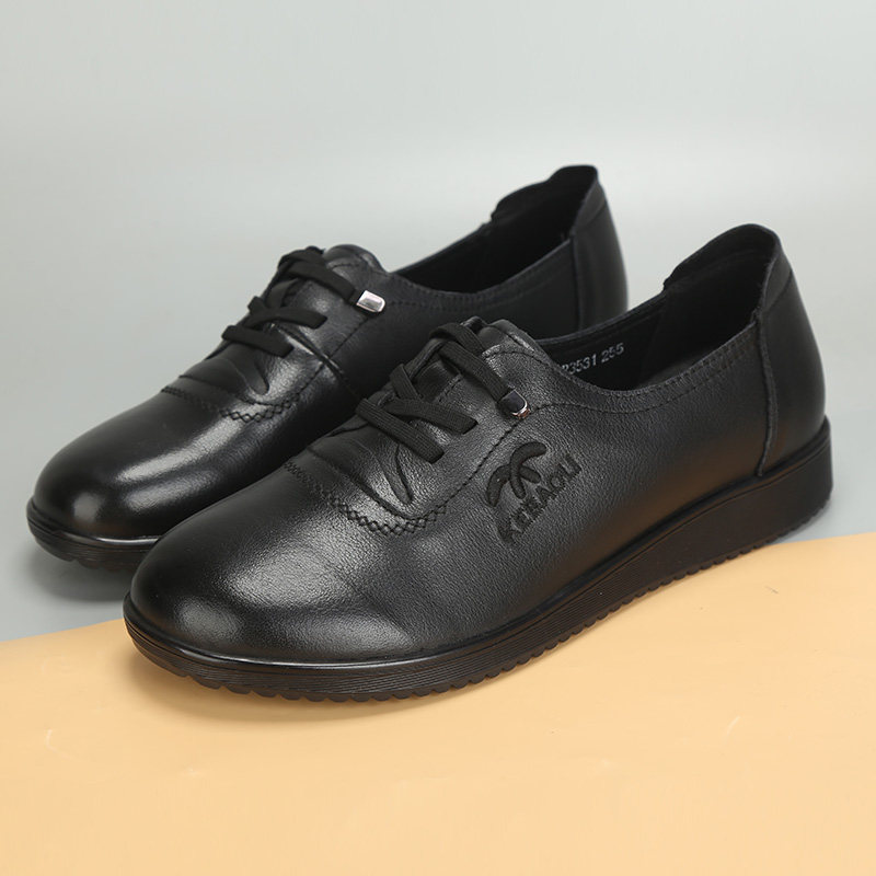 大码女鞋41-432026新款春季单鞋女平底妈妈鞋软底舒适休闲鞋,女鞋,深口单鞋,淘宝优惠券,粉丝福利购,淘宝优惠卷