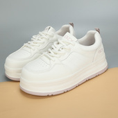 时尚 大码 显脚小厚底女 2026百搭系带新款 休闲鞋 女鞋 41一43春季