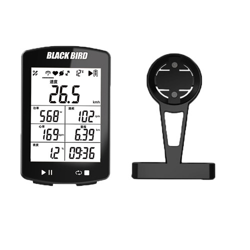 黑鸟BB20码表GPS防水里程表
