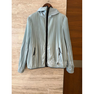 三色 轻盈好穿防晒衣式 精致褶裥 大兜帽 风衣外套 时尚 仅限老客