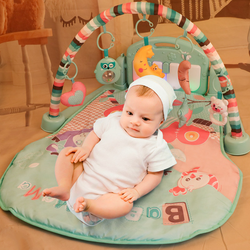 婴儿健身架器男女孩0-1岁脚踏钢琴新生儿宝宝益智6音乐玩具3-12月在类目 玩具/童车/益智/积木/模型, 幼儿爬行/学步/健身, 婴儿健身器中 - 来自Buy2taobao.com提供专业的淘宝代购服务