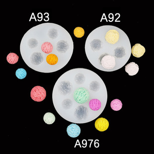 DIY奶油糖果西点烘培蛋糕仿真冰淇淋球甜品装饰DIY翻糖巧克力模具