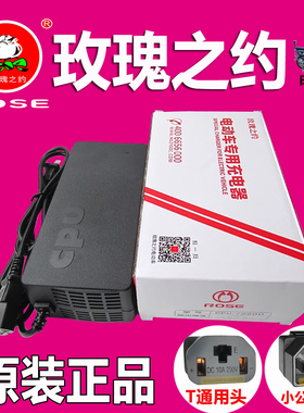 玫瑰之约电动车充电器36V48V60V64V72V80V84V96V108V20Ah原装品质