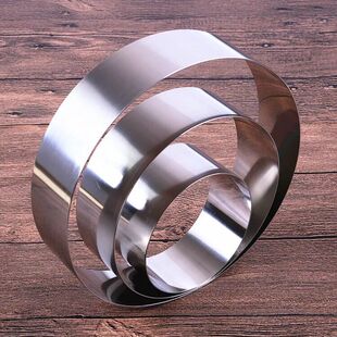 烘焙模具加高4寸6寸8寸10寸12寸不锈钢圆形慕斯圈蛋糕模千层切模