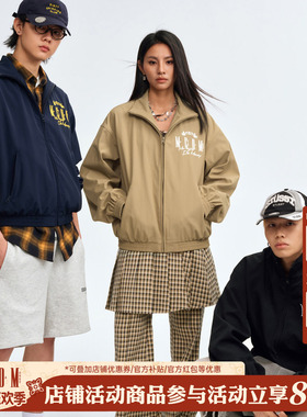 MEDM25SS基础立领教练夹克衫男士春秋季薄款户外机能休闲立领外套