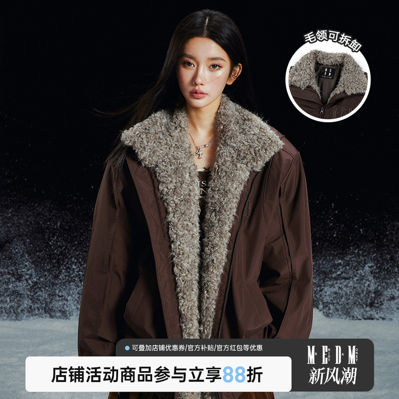 MEDM24FW毛内胆派克棉服