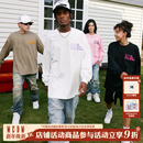 MEDM国潮秋季刺绣多色长袖T恤男oversize体恤衫宽松休闲百搭上衣