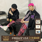 上衣 棒球服夹克王嘉尔同款 MEDM外套男女潮情侣装 潮流宽松春秋美式